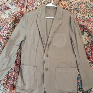 Taylor Stitch Foundation Sport Coat In Smoked Olive